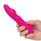 Gia Curved Pleaser Vibrator - Pink