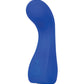 Cascade Curve Rechargeable Vibrator - Blue