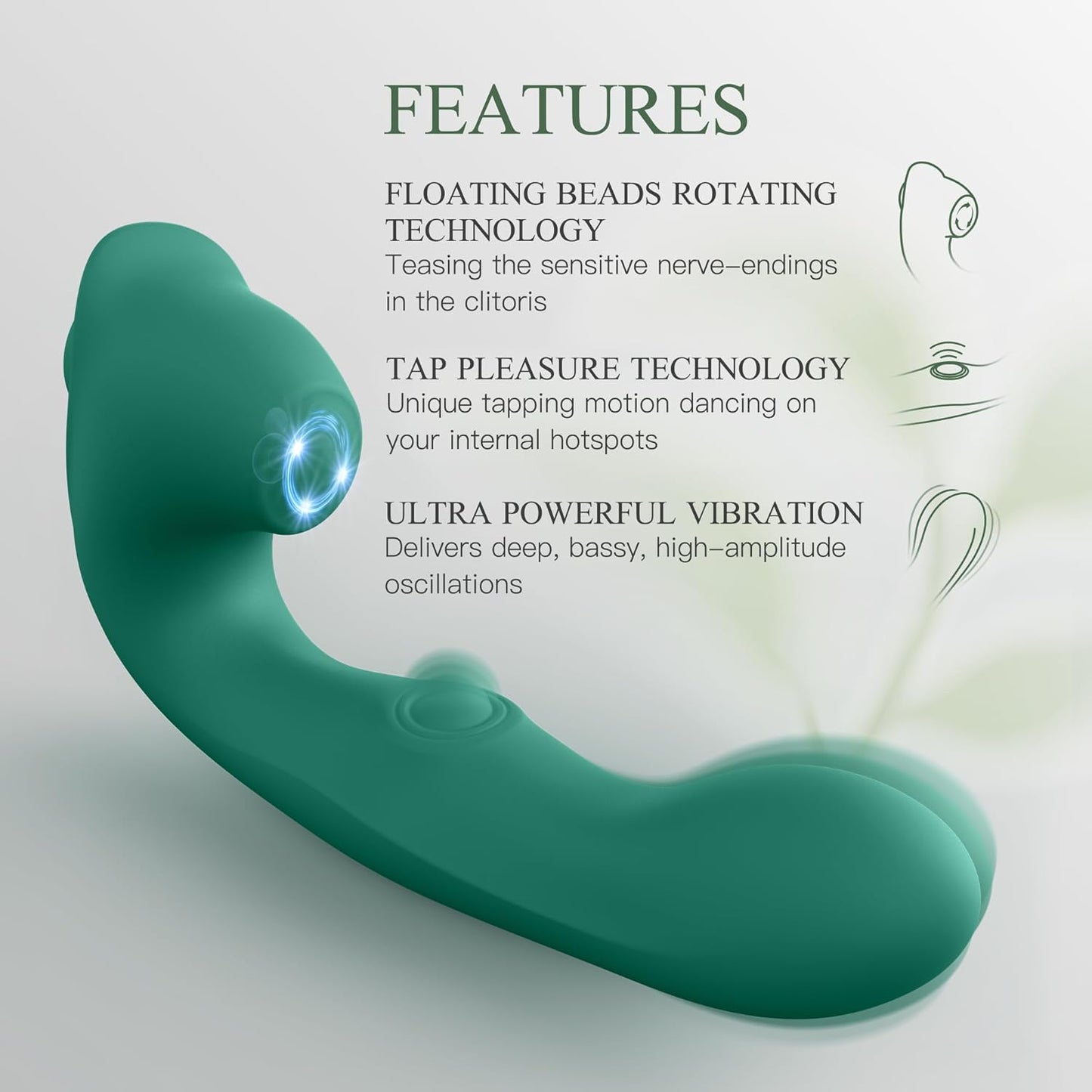 Vibrador Estimulador Clitorial Punto G CelestPulse