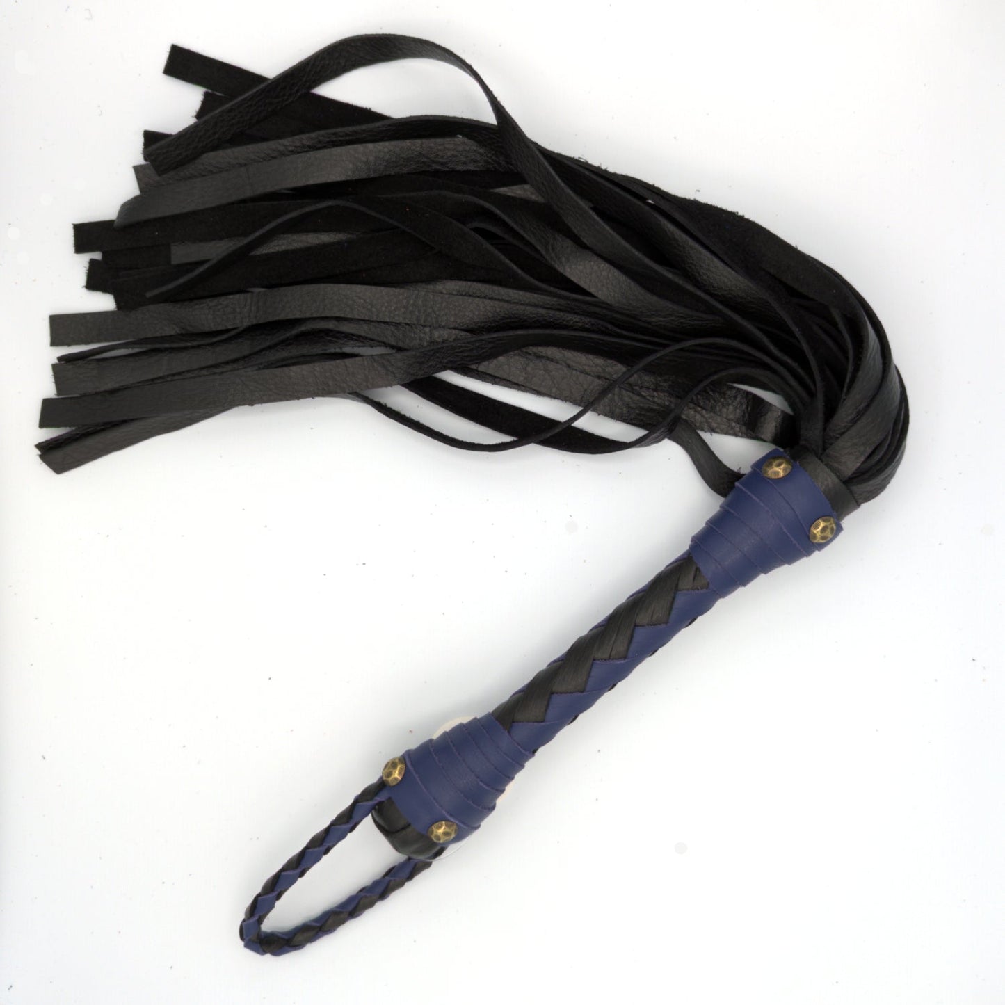 Fouet en cuir de vachette sur mesure