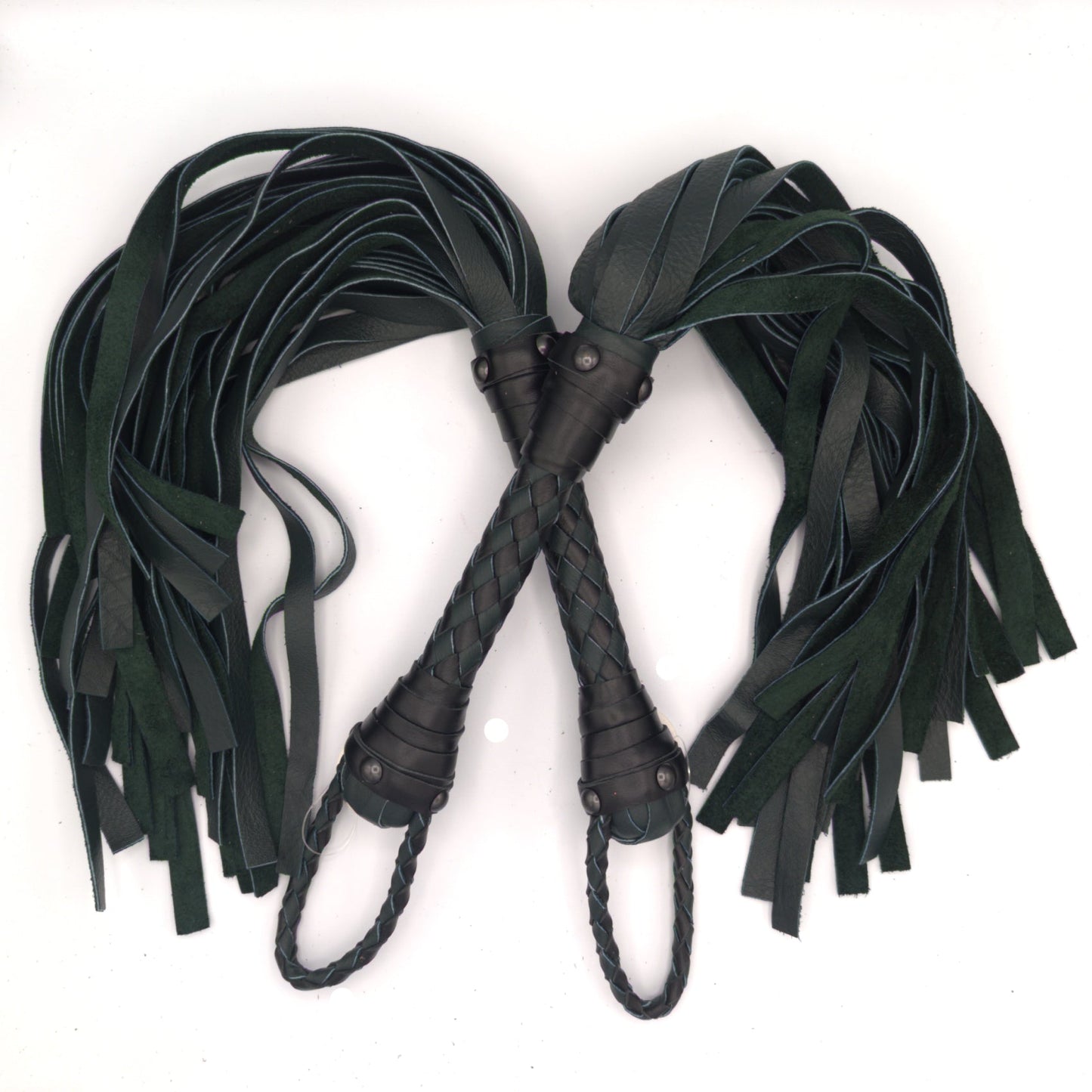 Fouet en cuir de vachette sur mesure