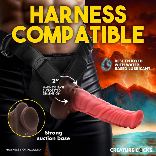 Criaturas Vergas Lujo Dildo de Centauro Penetrador y Vibrador