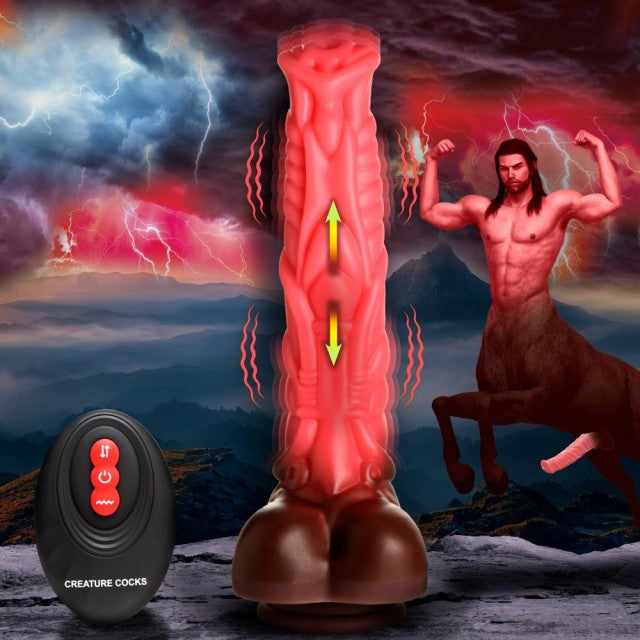 Criaturas Vergas Lujo Dildo de Centauro Penetrador y Vibrador