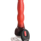 Dildo de silicona para masturbarse Creature Cocks Ramming Hound - Rojo/Marrón