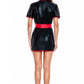 Wet Look Night Nurse Costume
