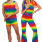 Men's Rainbow Costume