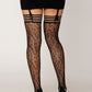 Leopard Net Thigh Highs