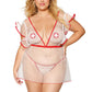 Plus Size Nurse Nighty Bedroom Costume