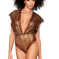 Gold Foil Blouson Teddy Set