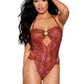Plus Size Inviting Lace Teddy