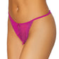 Dot Mesh Heart Thong
