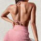 Crepe Bikini and Cover Up