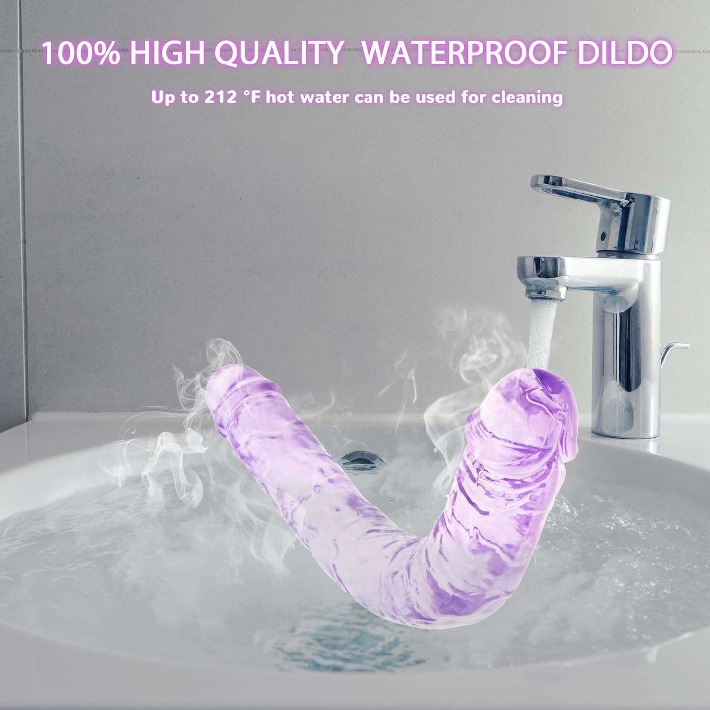 Doble Problema Dildo Doble Cara Extra Largo