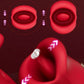 Dual-Stimulation Clitoral and G-Spot Vibrator Dildo