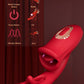 Dual-Stimulation Clitoral and G-Spot Vibrator Dildo