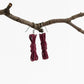 Boucles d'oreilles corde bondage - Boucles d'oreilles bondage - Boucles d'oreilles BDSM - Boucles d'oreilles Kink