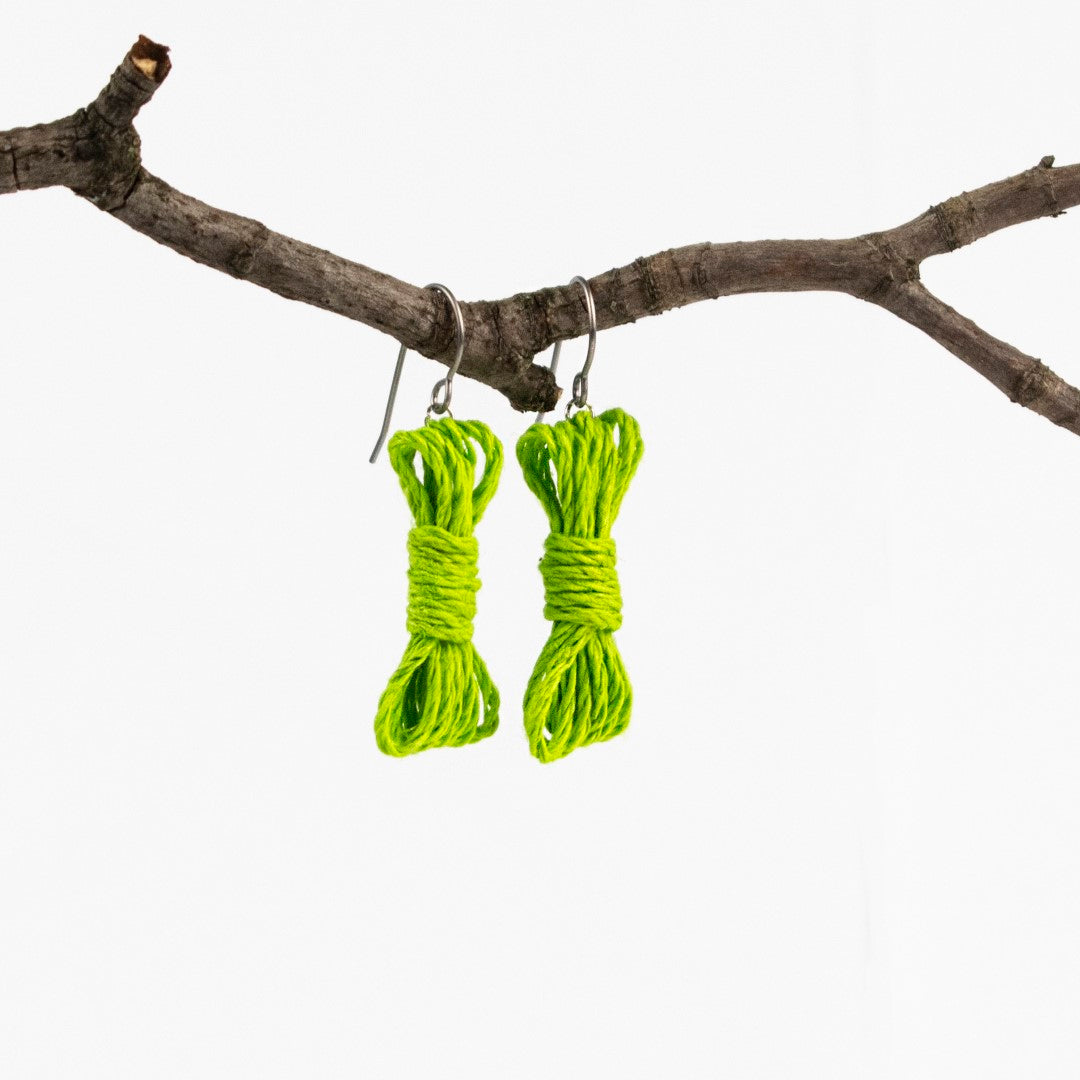 Boucles d'oreilles corde bondage - Boucles d'oreilles bondage - Boucles d'oreilles BDSM - Boucles d'oreilles Kink