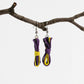 Boucles d'oreilles corde bondage - Boucles d'oreilles bondage - Boucles d'oreilles BDSM - Boucles d'oreilles Kink