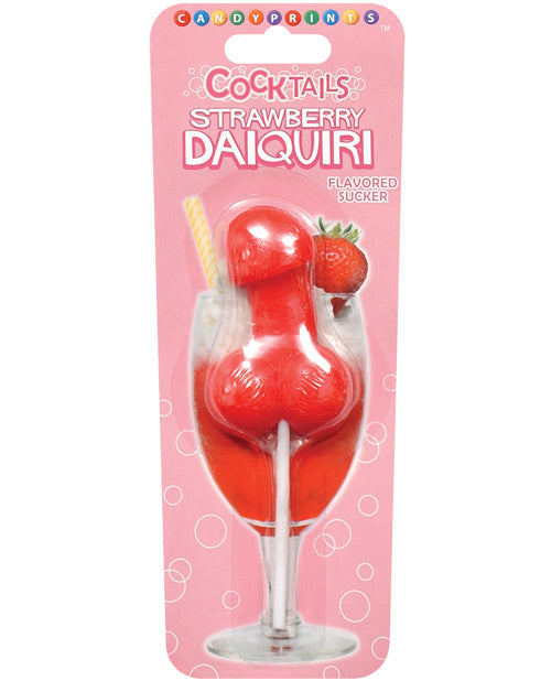 Piruleta con sabor a cóctel - Daiquirí de fresa