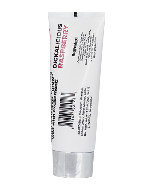 Dickalicious Gel de excitación para pene 2 oz - Frambuesa