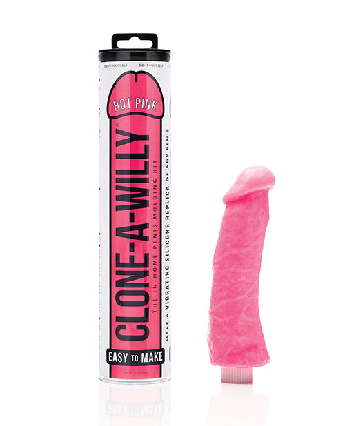 Kit de clonage pour fabriquer son propre vibromasseur | Vibromasseur rose vif | Vibromasseur réaliste | Gros vibromasseur fait maison