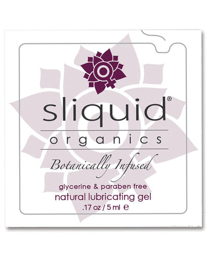 Gel Lubrifiant Naturel Sliquid Organics - Sachet de 5 ml