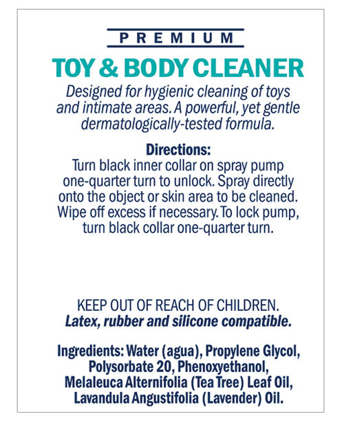 Nettoyant pour jouets et corps Swiss Navy - Bouteille de 177 ml