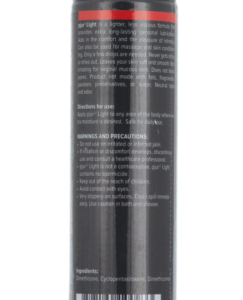Pjur Original Lubrifiant Intime Silicone Léger - Flacon de 100 ml
