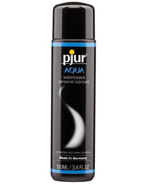 Lubricante personal a base de agua Pjur Aqua - Frasco de 100 ml