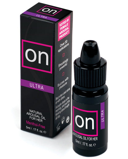 Aceite de excitación natural ON para ella - Frasco ultraconcentrado de 5 ml
