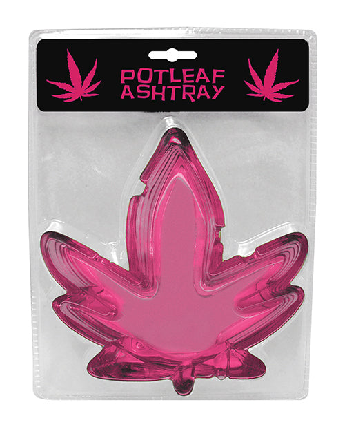 Cendrier Feuille de Cannabis - Rose