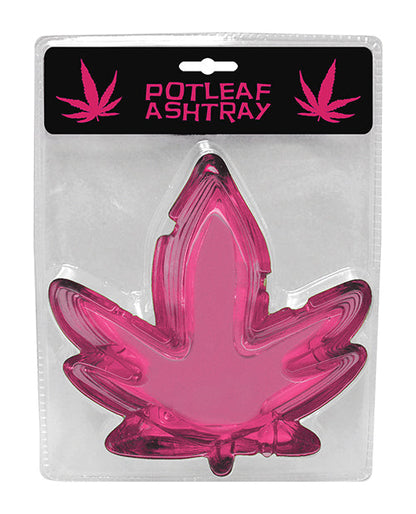 Cendrier Feuille de Cannabis - Rose