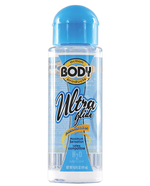 Body Action Ultra Glide a base de agua - Botella de 4.4 oz