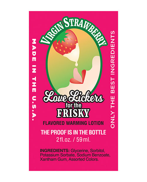 Love Lickers - 2 oz Fraise Vierge