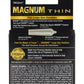 Preservativos Trojan Magnum Thin - Caja de 3