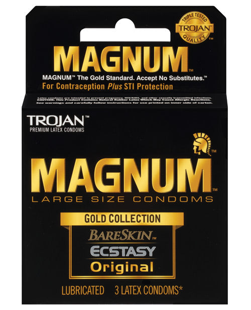 Colección Trojan Magnum Gold - Caja de 3