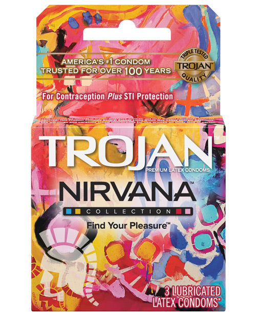 Condones Trojan Nirvana - Paquete de 3