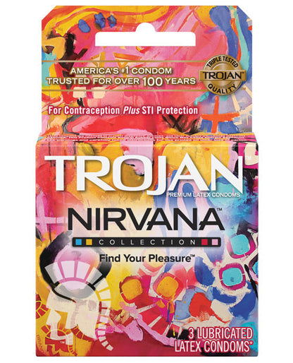 Condones Trojan Nirvana - Paquete de 3