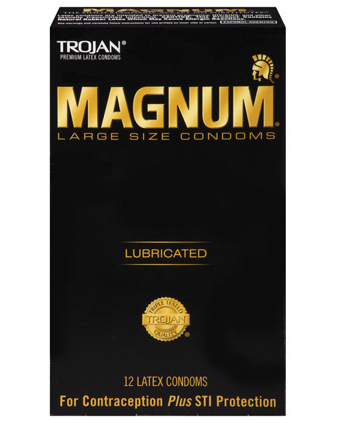 Preservativos Trojan Magnum - Caja de 12