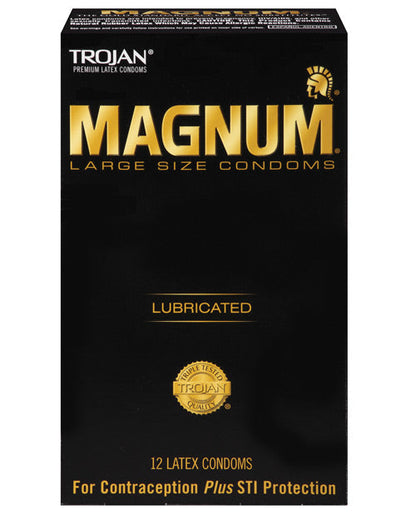 Preservativos Trojan Magnum - Caja de 12