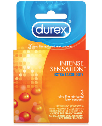 Préservatif Durex Intense Sensation - Boîte de 3