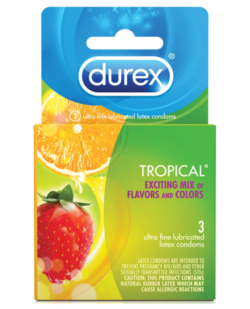Durex Sabores Tropicales - Caja de 3