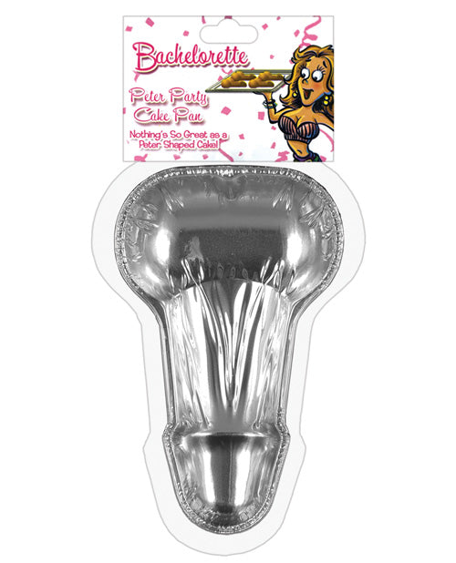Molde pequeño desechable para pasteles de despedida de soltera con forma de pene - Paquete de 6