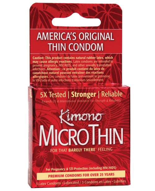 Préservatif Kimono Micro Thin - Boîte de 3