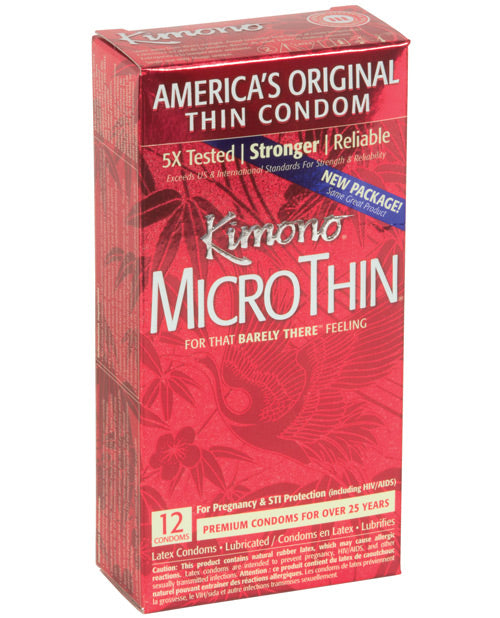 Préservatif Kimono Micro Thin - Boîte de 12