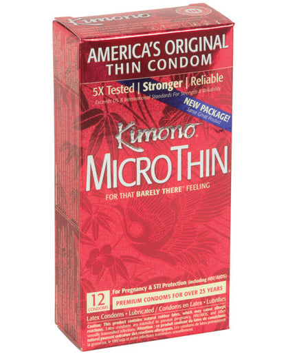 Préservatif Kimono Micro Thin - Boîte de 12