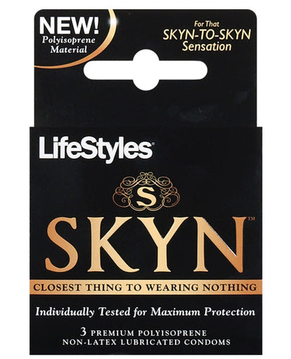 Preservativos Originales SKYN de Lifestyles - Caja de 3