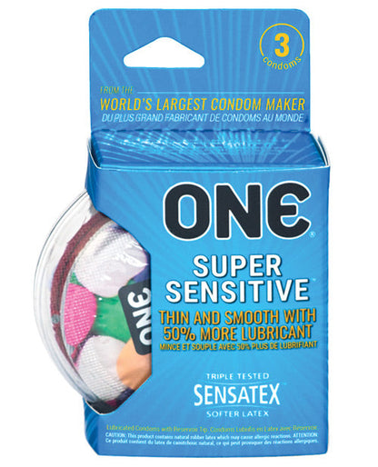 Préservatifs ultra-fins One - Boîte de 3