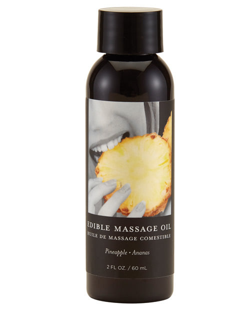Aceite Comestible para Masaje Earthly Body - 2 oz Piña