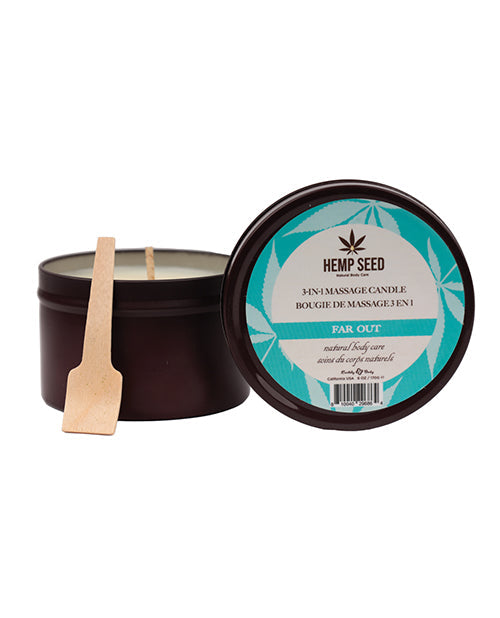 Bougie de Massage 3-en-1 Earthly Body Été 2024 - 170g Far Out